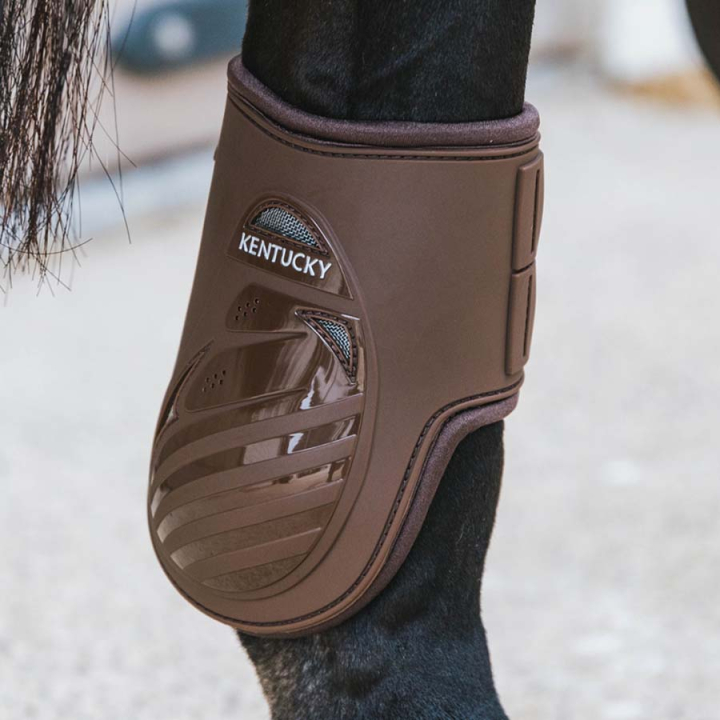 Strykkappor Elastic Brun i gruppen Hästutrustning / Benskydd & Benlindor / Bakbensskydd hos Horseonline AB (8820705MBR_r)
