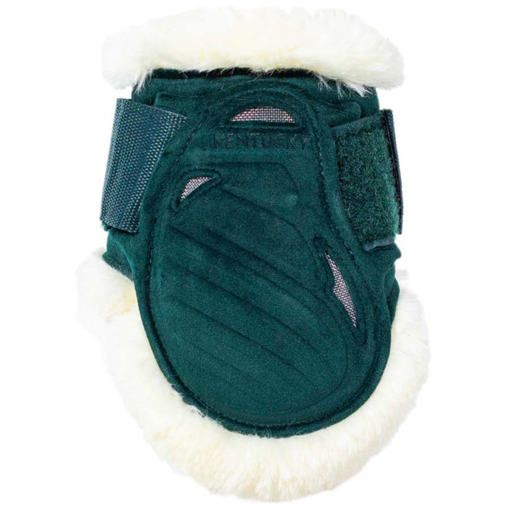 Strykkappor Young Vegan Sheepskin Velvet Mörkgrön i gruppen Hästutrustning / Benskydd & Benlindor / Bakbensskydd hos Horseonline AB (88210DGN_r)