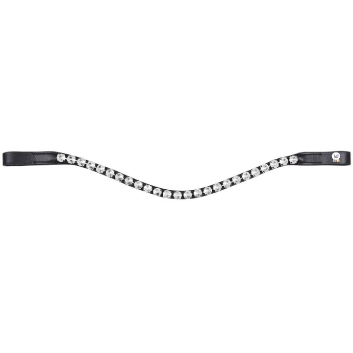 Pannband Boost X-Line Svart/Vit i gruppen Hästutrustning / Träns & Pannband / Pannband hos Horseonline AB (9576700PBAWH_r)