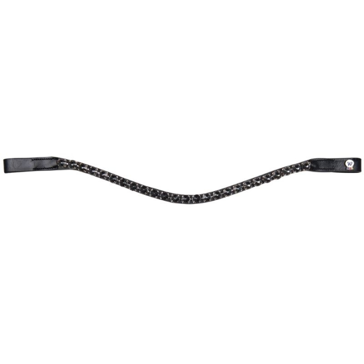 Pannband Boost X-Line Svart/Svart i gruppen Hästutrustning / Träns & Pannband / Pannband hos Horseonline AB (9576701PBABA_r)
