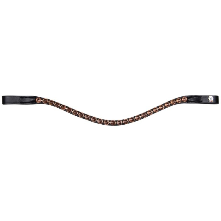Pannband Boost X-Line Svart/Roséguld i gruppen Hästutrustning / Träns & Pannband / Pannband hos Horseonline AB (9576708PBAPI_r)