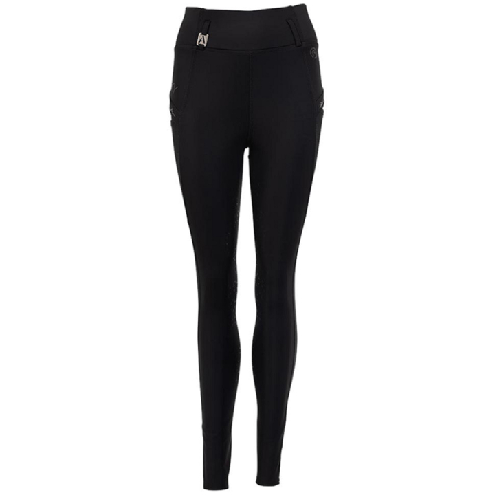 Ridtights Tregging Exposure Silicone Full Seat Svart i gruppen Ridkläder / Ridbyxor & Ridtights / Ridtights & Ridleggings hos Horseonline AB (A62245B00103BA_r)