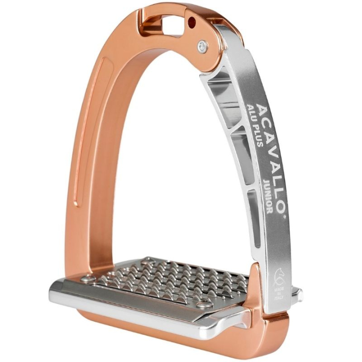 Stigbyglar Barn/Junior Arena Aluplus Rose Gold i gruppen Hästutrustning / Stigbyglar hos Horseonline AB (AC618PIRSGD)