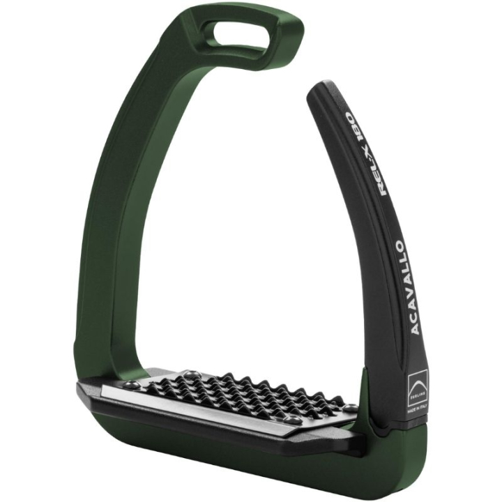 Stigbyglar Rel-X 180 Hunter Green i gruppen Hästutrustning / Stigbyglar hos Horseonline AB (AC669HG)