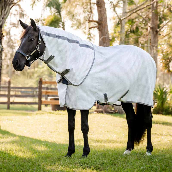 Sommartäcke Amigo Summer Plus Navy Check i gruppen Flugskydd / Flugtäcken hos Horseonline AB (AFRP9TCJINACH_r)