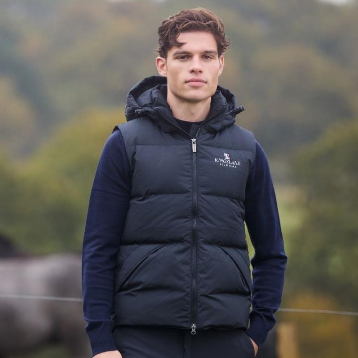 Ridväst Classic Unisex Down Marinblå i gruppen Ridkläder / Västar hos Horseonline AB (C1000162NA_r)