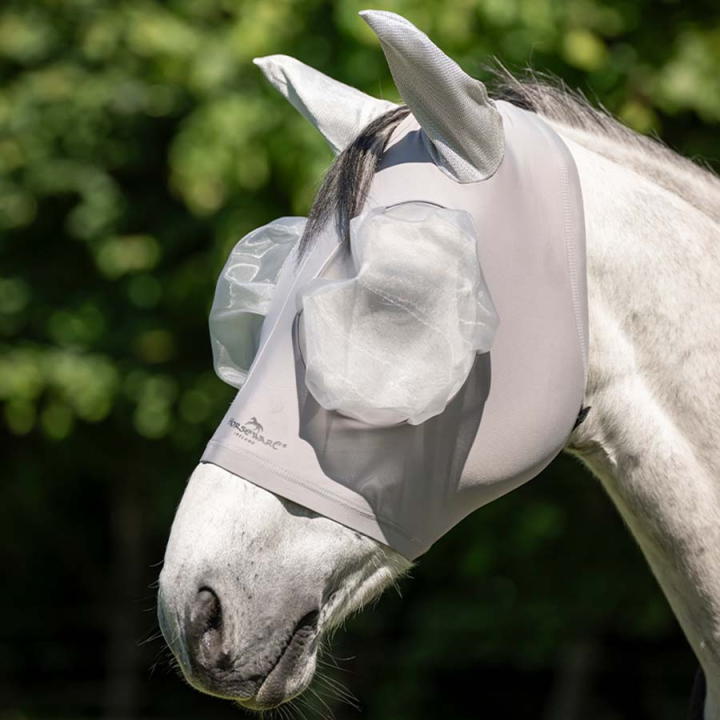 Flughuva Defense Silver/Silver i gruppen Flugskydd / Flughuvor hos Horseonline AB (DCHCNNIISISI_r)