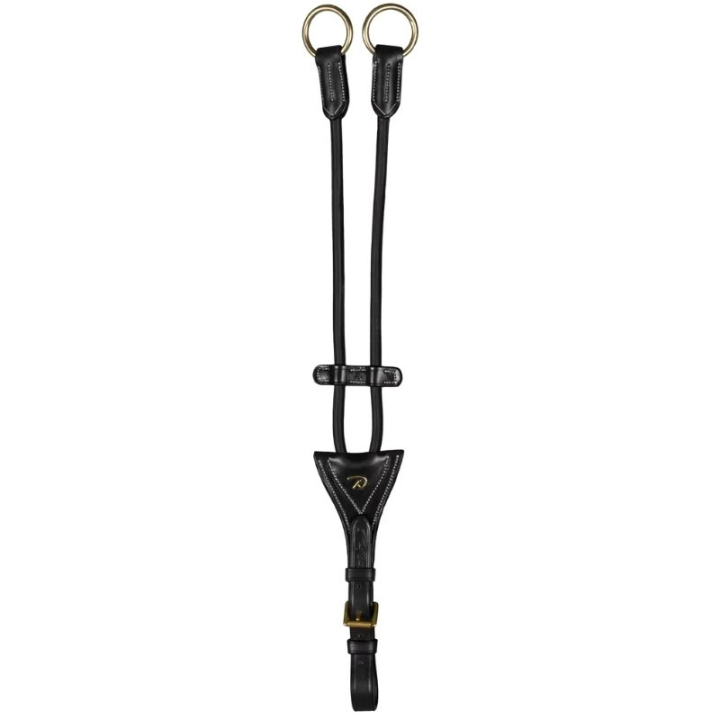 Kort Martingal Elastic Dyon Collection Svart i gruppen Hästutrustning / Martingal & Förbygel / Martingal hos Horseonline AB (DY07BBLCBA_r)