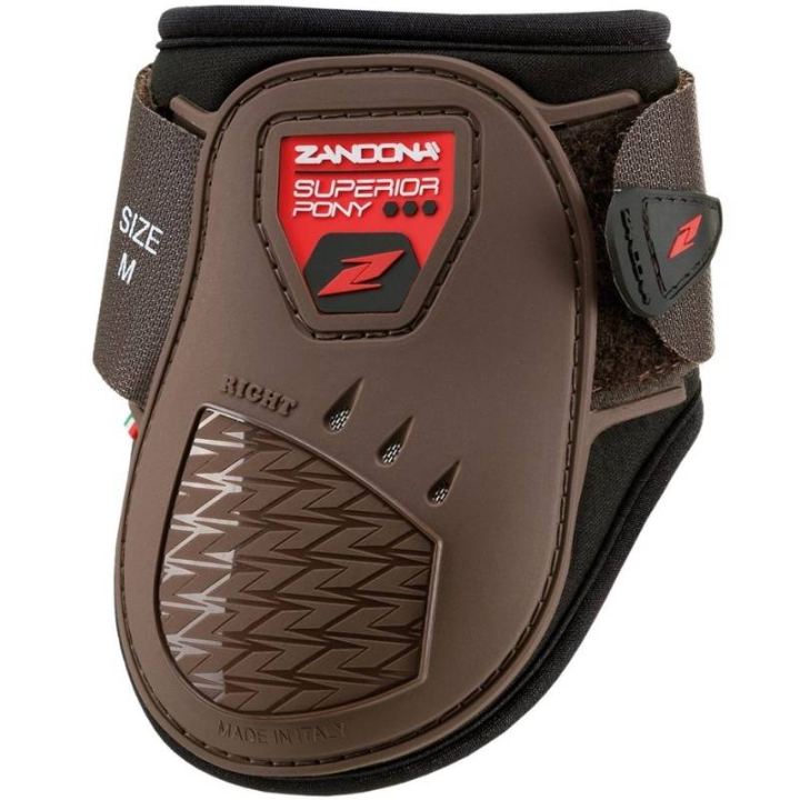 Strykkappor Superior Air Pony Brun i gruppen Hästutrustning / Benskydd & Benlindor / Bakbensskydd hos Horseonline AB (E2137PBNUNBKBR_r)