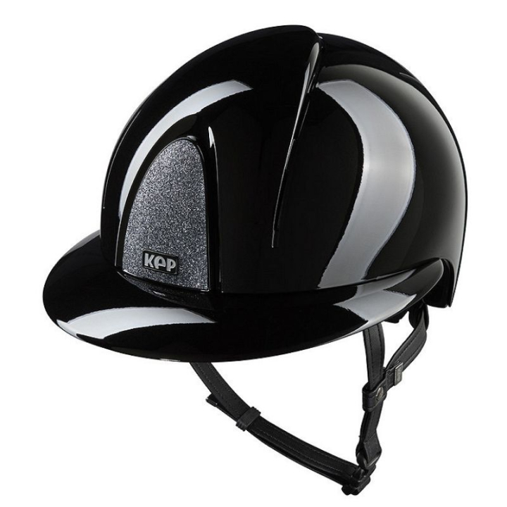 Ridhjälm Smart Nova Metal Polish Polo Star Svart/Silver i gruppen Ridutrustning / Ridhjälmar / Solskärm hos Horseonline AB (E54367B0BASI_r)
