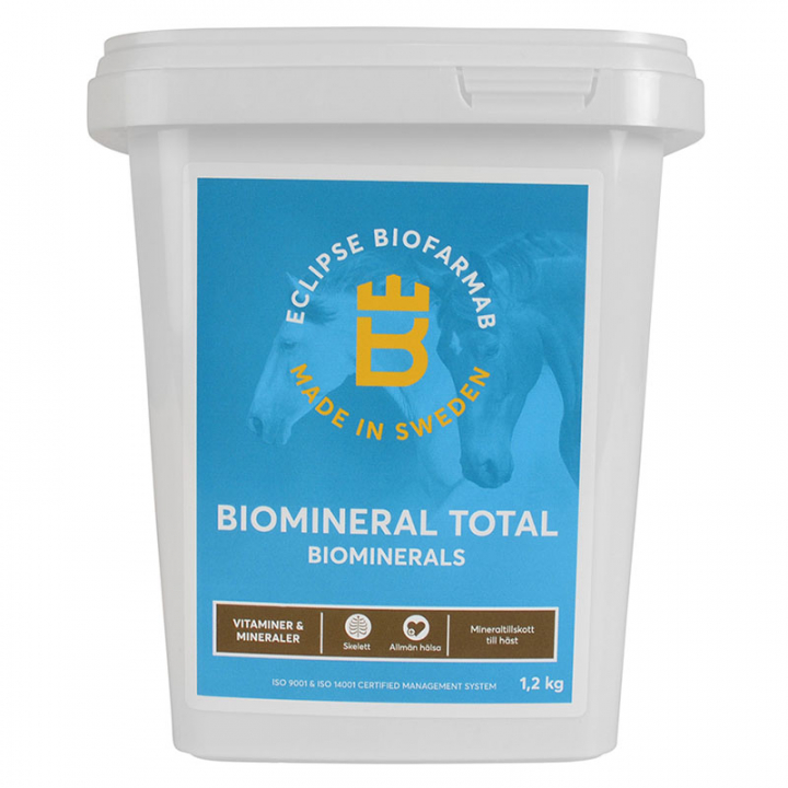 BioMineral Total 1.2kg i gruppen Fodertillskott / Fodertillskott häst / Vitaminer & Mineraler hos Horseonline AB (H12033)