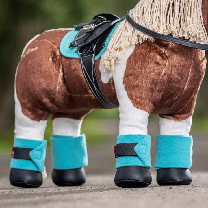 Benlindor Toy Pony 4-pack Turkos i gruppen Käpphästar & Leksakshästar / Utrustning till Leksakshäst hos Horseonline AB (IT020600TU)