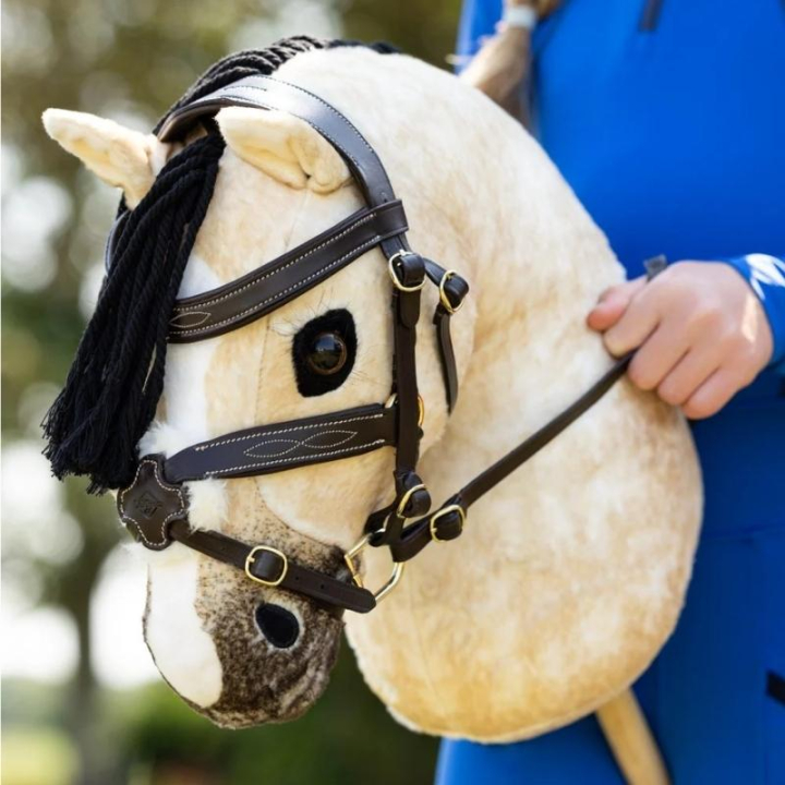 Träns till Käpphäst Grackle Brun i gruppen Käpphästar & Leksakshästar / Utrustning till Käpphäst hos Horseonline AB (IT034010BR)