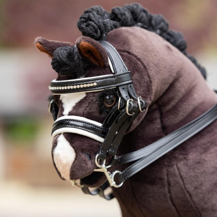 Kandarträns Toy Pony Svart i gruppen Käpphästar & Leksakshästar / Utrustning till Leksakshäst hos Horseonline AB (IT046350BA)