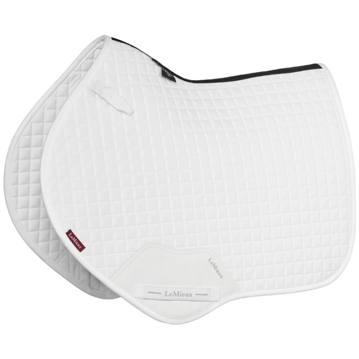 Schabrak Suede Square Vit i gruppen Hästutrustning / Schabrak / Allround-, hoppschabrak hos Horseonline AB (IT07603066WH_r)