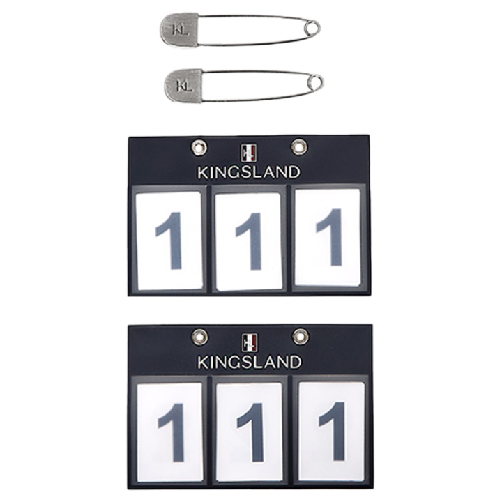 Nummerlapp Classic 2-pack Marinblå i gruppen Hästutrustning / Tillbehör / Nummerlappar hos Horseonline AB (KLC-HG-730MA-ONESIZE)