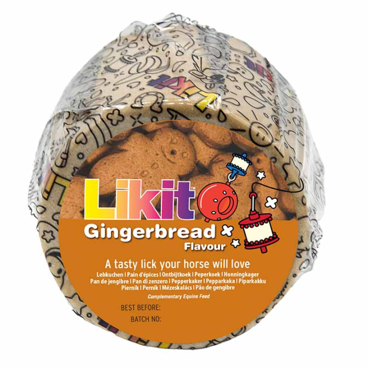 Slicksten Gingerbread Refill 650g i gruppen Fodertillskott / Fodertillskott häst / Saltstenar & Slickstenar hos Horseonline AB (LIKB2GB-650)
