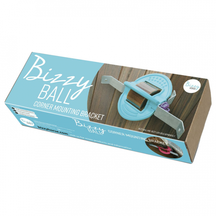 Metallfäste Bizzy Wall Bracket Grå i gruppen Stall & Hage / Hästleksaker hos Horseonline AB (LIKBIZZYBRACKETGR)