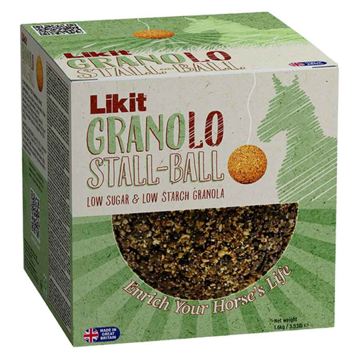 Stallboll GranoLo Apple 1,5kg i gruppen Fodertillskott / Fodertillskott häst / Saltstenar & Slickstenar hos Horseonline AB (LIKGRANOLOB-15kg)