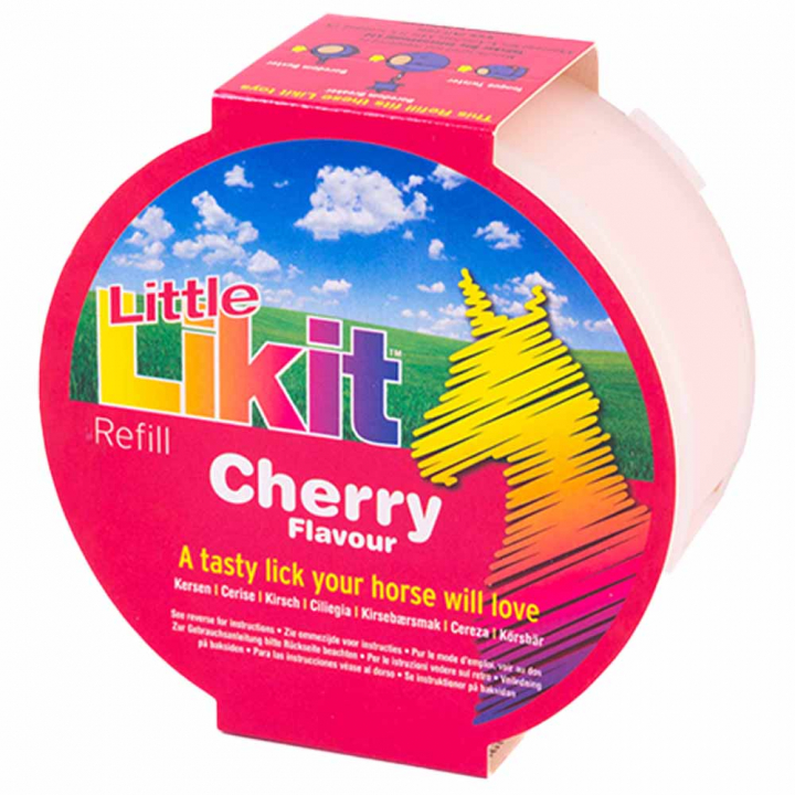 Slicksten Little Cherry Refill utan Hål 250g i gruppen Fodertillskott / Fodertillskott häst / Saltstenar & Slickstenar hos Horseonline AB (LIKLLCHEU-250)