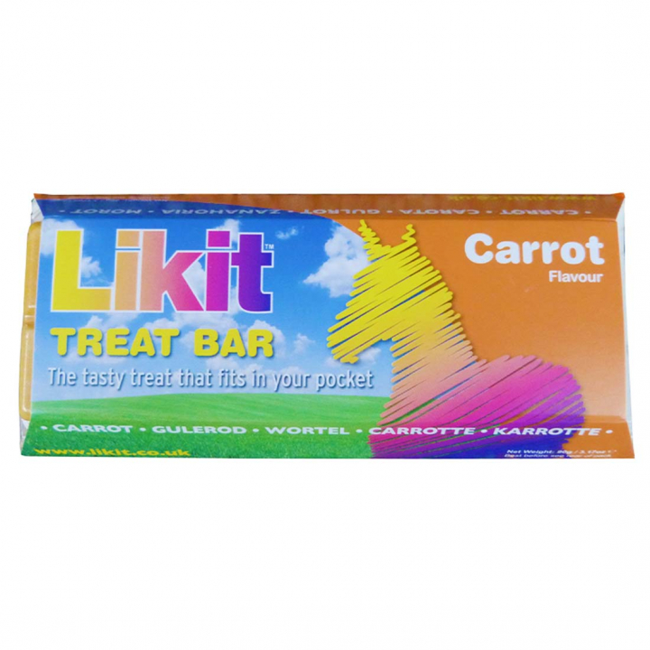 Hästgodis Treat Bar Carrot 90g i gruppen Skötsel & Vård / Hästgodis hos Horseonline AB (LIKTBCAEU-90)