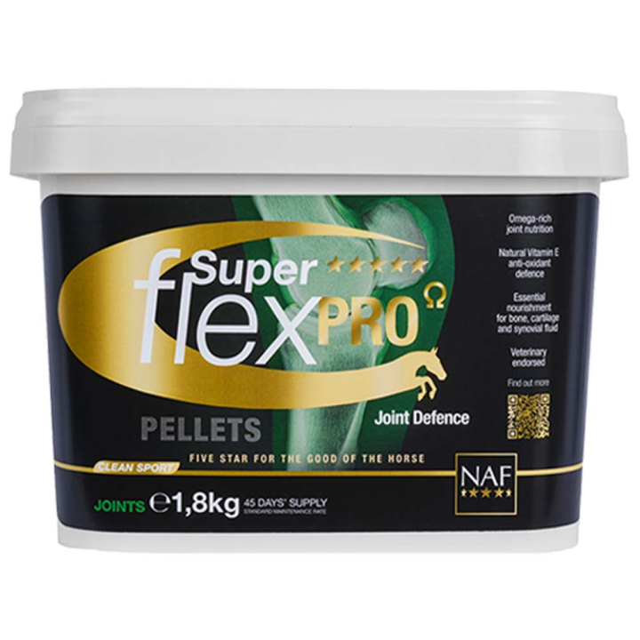 Superflex PRO Ω 1,8kg i gruppen Fodertillskott / Fodertillskott häst / Leder hos Horseonline AB (NAF00618)
