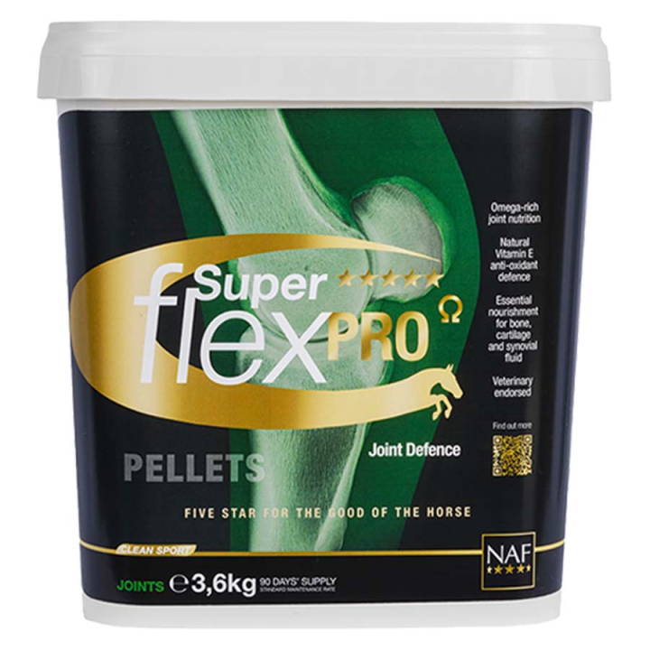 Superflex PRO Ω 3,6kg i gruppen Fodertillskott / Fodertillskott häst / Leder hos Horseonline AB (NAF00636)