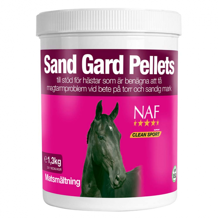 Sand Gard Pellets 1,3kg i gruppen Fodertillskott / Fodertillskott häst / Mage & Matsmältning hos Horseonline AB (NAF10013)