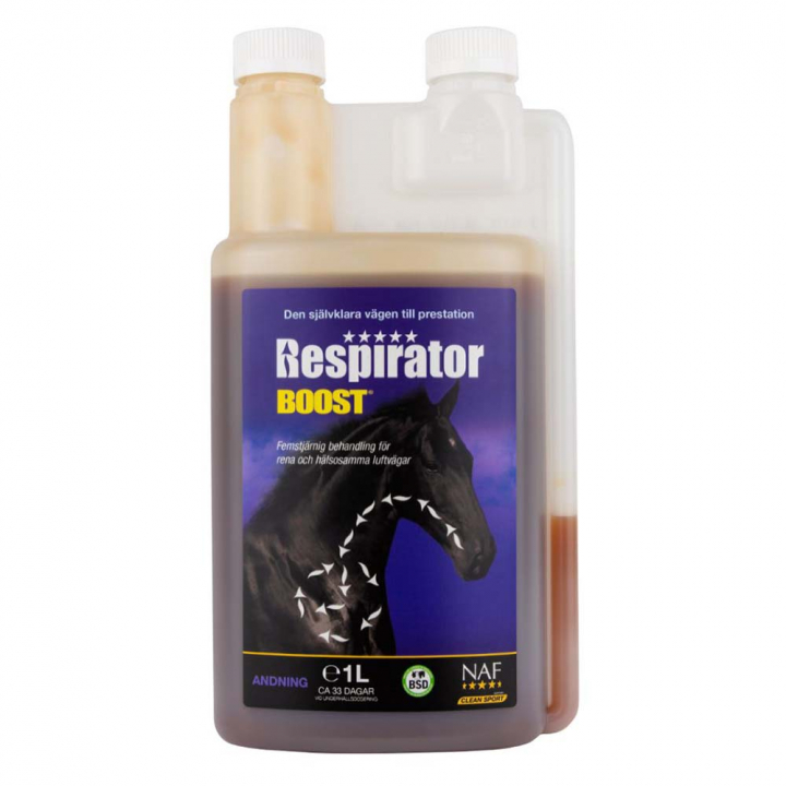 Respirator Boost 1 L i gruppen Fodertillskott / Fodertillskott häst / Andning & Luftvägar hos Horseonline AB (NAF13105-1L)