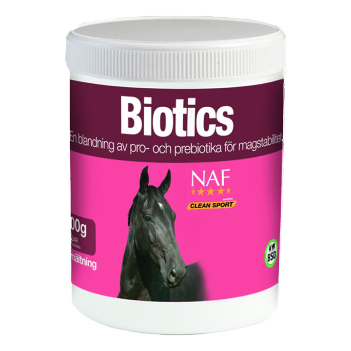 Biotics Pro- & Prebiotika 300g i gruppen Fodertillskott / Fodertillskott häst / Mage & Matsmältning hos Horseonline AB (NAF13703)