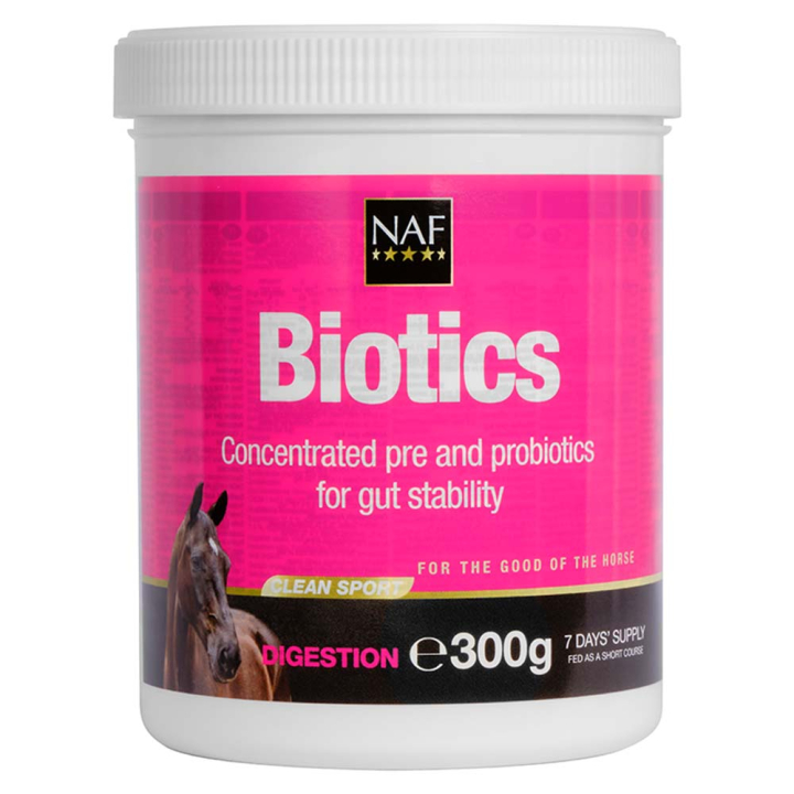 Biotics Pro- & Prebiotika 300g i gruppen Fodertillskott / Fodertillskott häst / Mage & Matsmältning hos Horseonline AB (NAF13703)