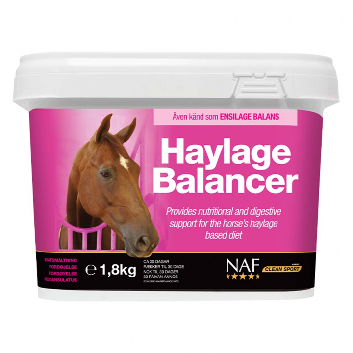 Haylage Balancer 1,8kg i gruppen Fodertillskott / Fodertillskott häst / Mage & Matsmältning hos Horseonline AB (NAF14118-1_8KG)