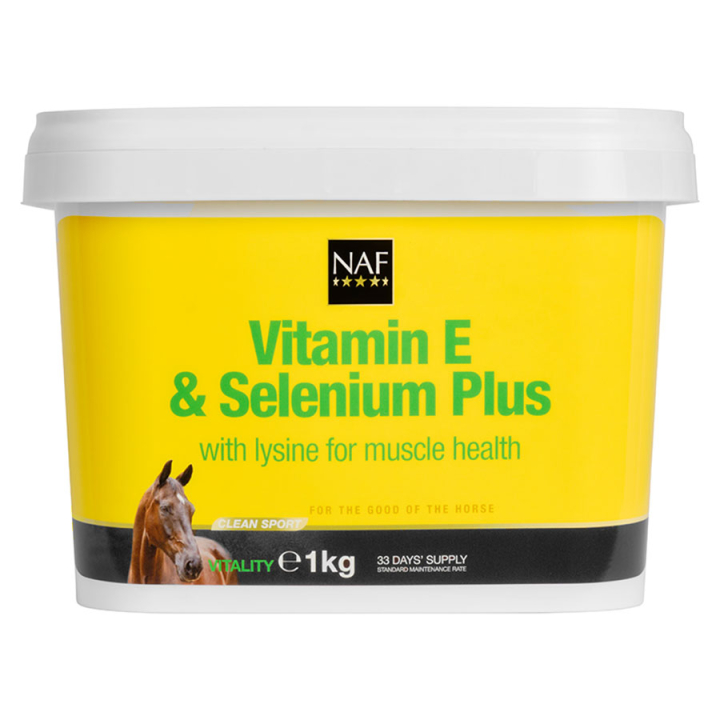 Vitamin E & Selen Plus i gruppen Fodertillskott / Fodertillskott häst / Muskler hos Horseonline AB (NAF151)