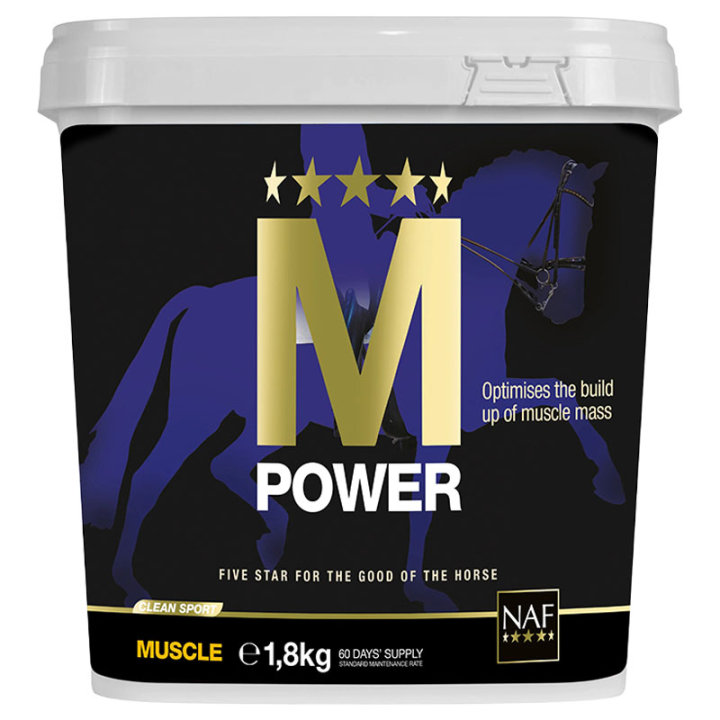 M Power 1,8kg i gruppen Fodertillskott / Fodertillskott häst / Muskler hos Horseonline AB (NAF18818-1800)