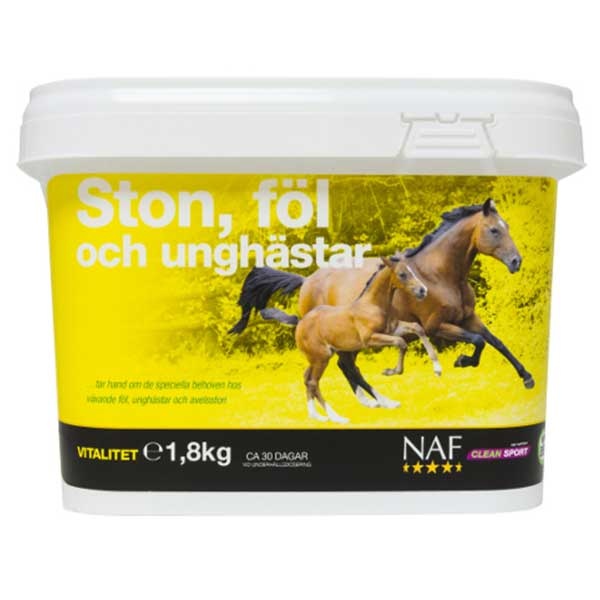 Sto, föl & unghäst 1.8kg i gruppen Fodertillskott / Fodertillskott häst / Vitaminer & Mineraler hos Horseonline AB (NAF189)