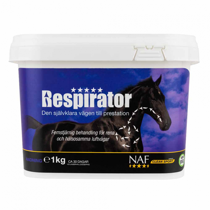 Respirator Pulver 1kg i gruppen Fodertillskott / Fodertillskott häst / Andning & Luftvägar hos Horseonline AB (NAF31)