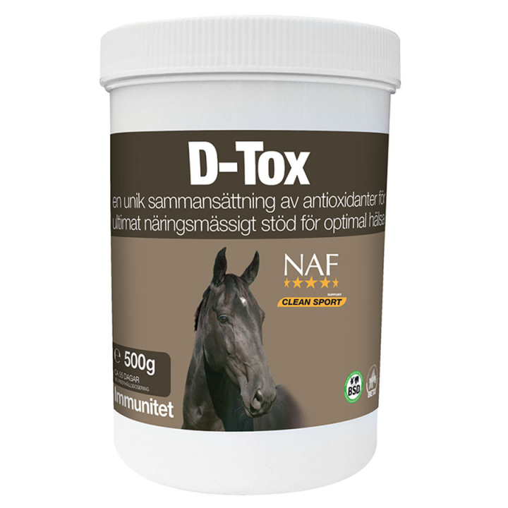 D-Tox 500g i gruppen Fodertillskott / Fodertillskott häst / Immunförsvar hos Horseonline AB (NAF6705)