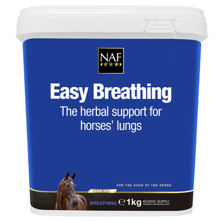 Easy Breathing Pulver 1kg i gruppen Fodertillskott / Fodertillskott häst / Andning & Luftvägar hos Horseonline AB (NAF731-1)