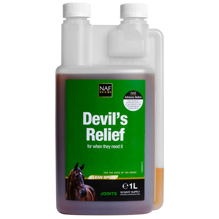 Devils Relief 1L i gruppen Fodertillskott / Fodertillskott häst / Leder hos Horseonline AB (NAF771)
