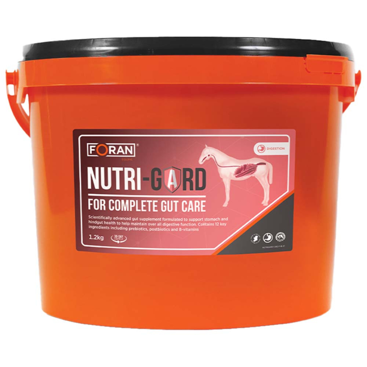 Nutrigard 1,2kg i gruppen Fodertillskott / Fodertillskott häst / Mage & Matsmältning hos Horseonline AB (NUTRIGARD12KG)