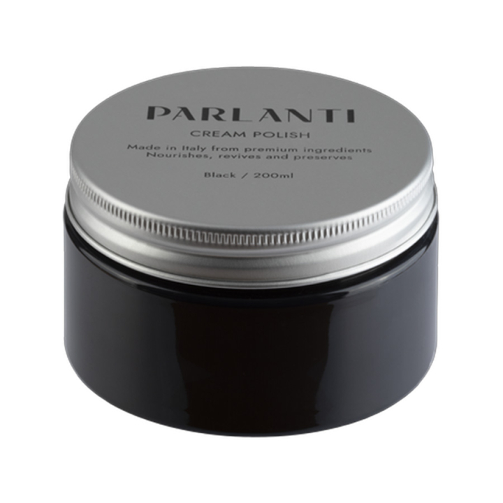 Parlanti Cream Polish Svart 200ml i gruppen Skötsel & Vård / Lädervård hos Horseonline AB (POLBBA-200)