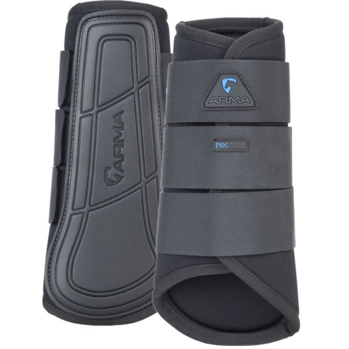 Damasker NX-MAX Neoprene Svart i gruppen Hästutrustning / Benskydd & Benlindor / Damasker & Dressyrskydd hos Horseonline AB (SH170ASv_r)
