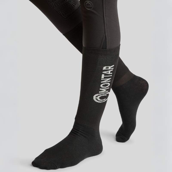 Ridstrumpor Nylon 3-pack Svart i gruppen Ridkläder / Ridstrumpor hos Horseonline AB (SK1822353BA_r)