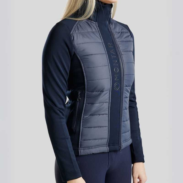 Hybridjacka Emma Softshell Marinblå i gruppen Ridkläder / Jackor / Ridjackor hos Horseonline AB (SL21247LNA_r)