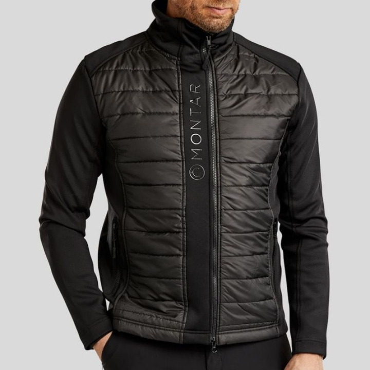 Hybridjacka Herr Emanuel Softshell Svart i gruppen Ridkläder / Jackor / Ridjackor hos Horseonline AB (SL31244LBA_r)