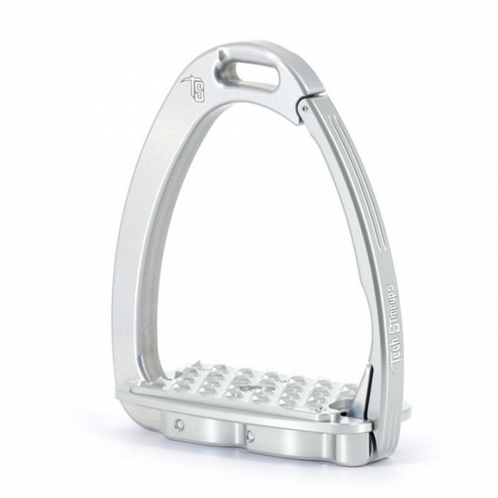Stigbyglar Venice Sloped EVO Silver/Silver i gruppen Hästutrustning / Stigbyglar hos Horseonline AB (TSVESISI)