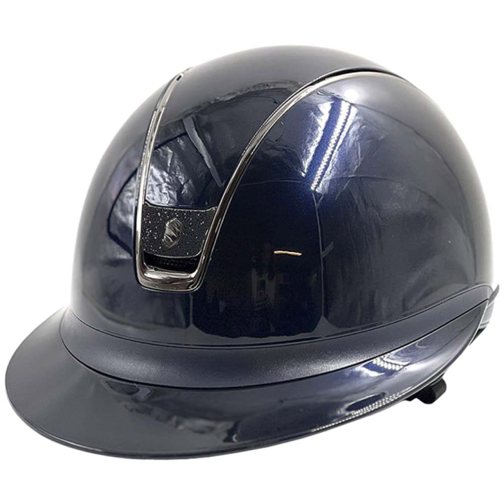 Ridhjälm Miss Shield 2.0 Glossy Crystal Blazon Marinblå i gruppen Ridutrustning / Ridhjälmar / Solskärm hos Horseonline AB (V243080NAVYNAVNA_r)
