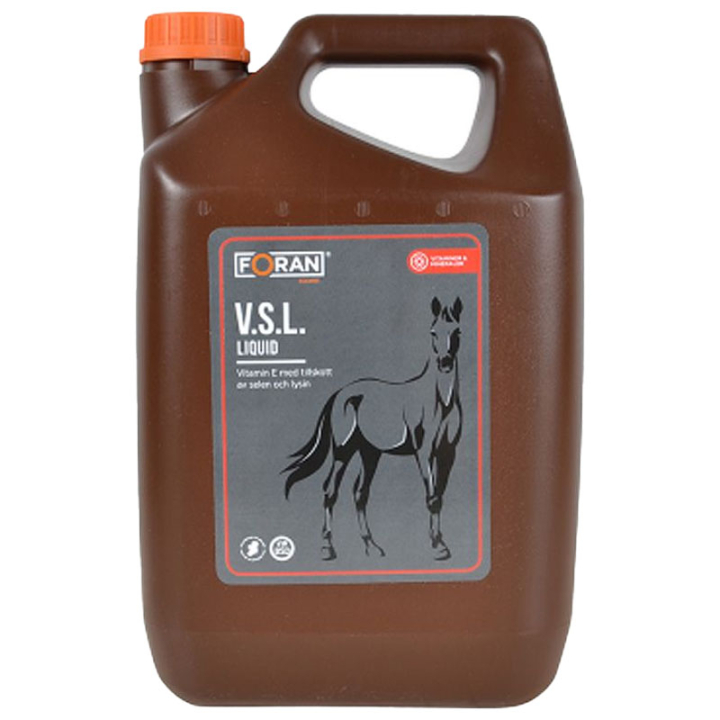 V.S.L. Liquid 2,5L i gruppen Fodertillskott / Fodertillskott häst / Vitaminer & Mineraler hos Horseonline AB (VSLL25LT-2-5L)