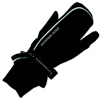 Vinterhandske Jr 3-finger Triplex Svart