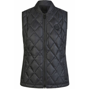 Väst Quilted Selection Svart